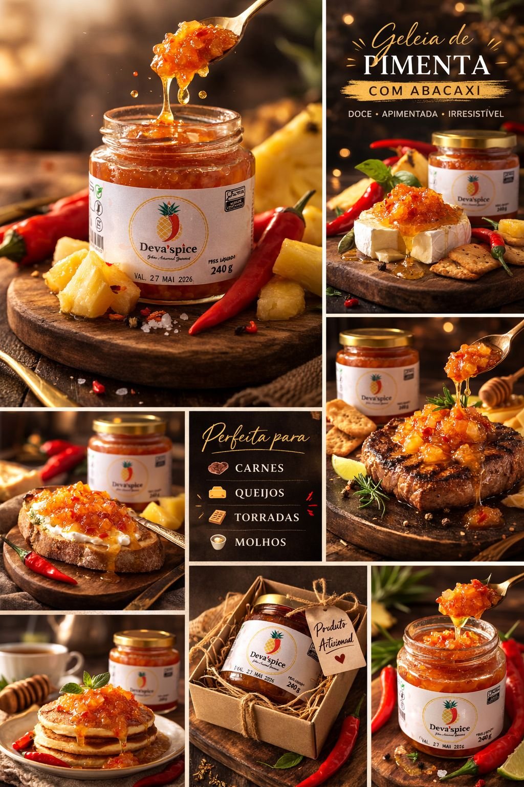 Deva'spice - Colagem de usos e combinações